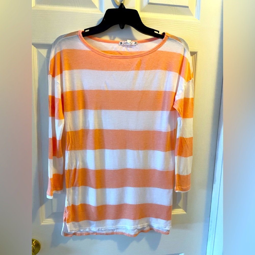 Soft Joie Nautical Striped Small 3/4 Sleeve